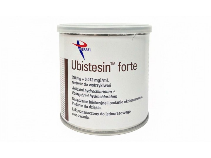 Убистезин Форте 4% - Ubistesin forte 4% 1:100 000 (с эпинефрином)