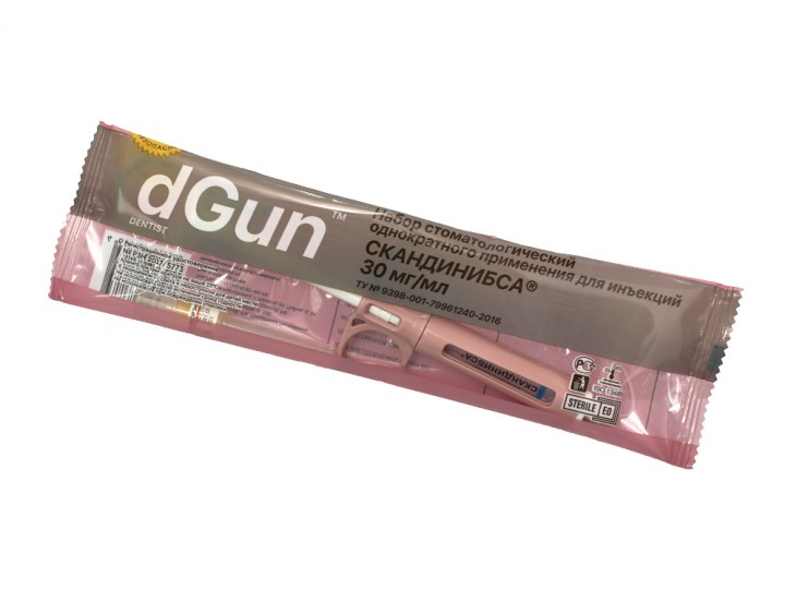 Инъектор ARTIJECT с Скандинибса 3%