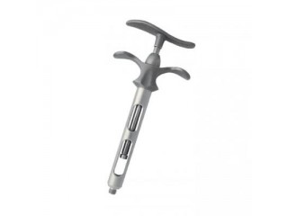 Шприц карпульный, нержавеющий, без аспирации, прямая рукоятка