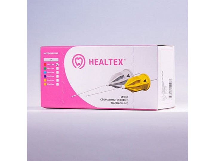 Иглы карпульные Hеaltex 27G