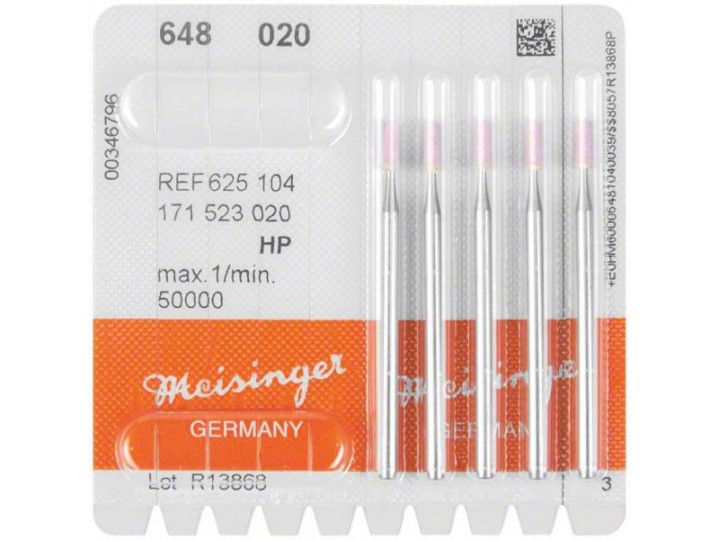 Боры абразивные 648 020 HP 104 Meisinger (5 шт)