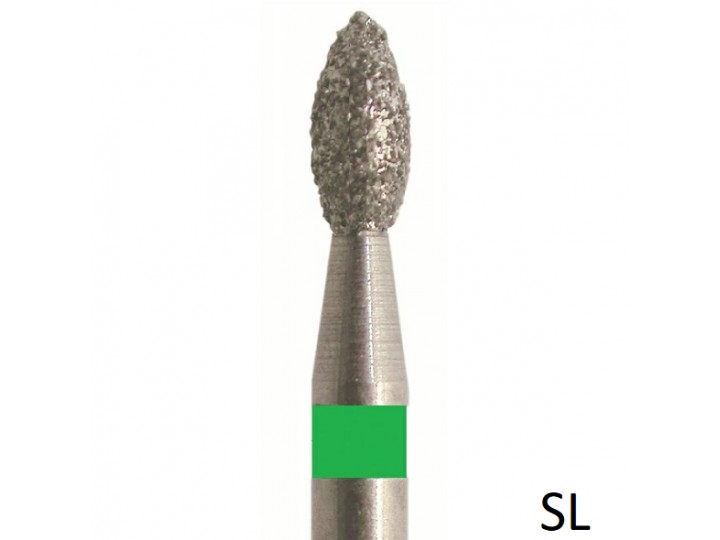 Боры алмазные SL831G.FG.016, Йота (25 шт.)