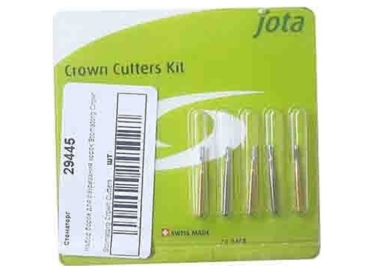Набор боров для разрезания коронок Crown Cutters Kit 1856, Йота