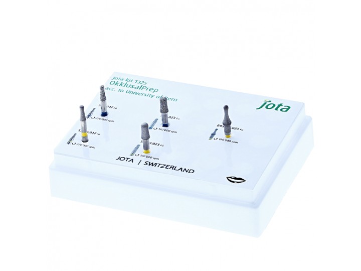 Набор боров для препарирования жевательных поверхностей Occlusal Prep Kit 1325, Йота