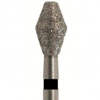 Боры алмазные 811LSG.FG.037, Йота (2 шт.)