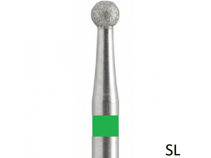 Боры алмазные SL801G.FG.023, Йота (25 шт.)