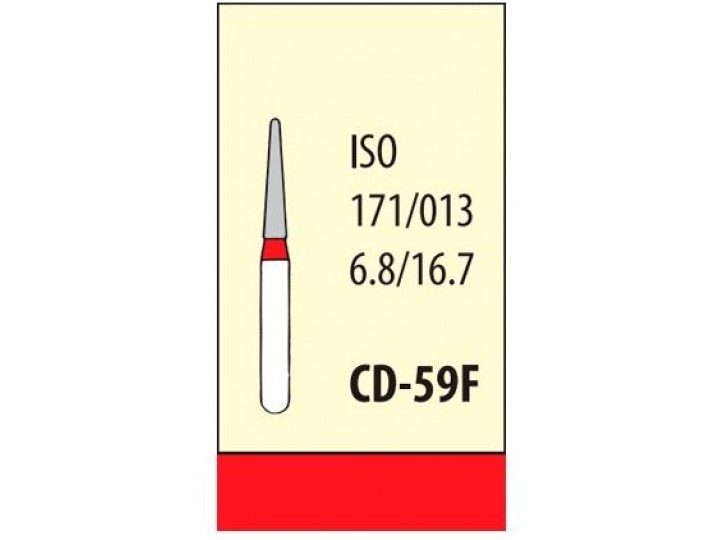 Боры алмазные CD-59F Мани (5 шт.)