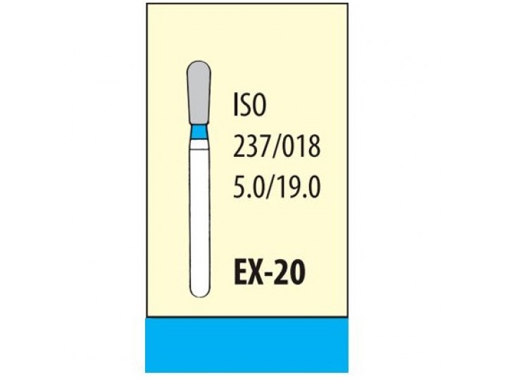 Боры алмазные EX-20 Мани (5 шт.) Боры алмазные EX-20 Мани (5 шт.)