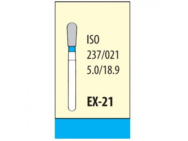 Боры алмазные EX-21 Мани (5 шт.)