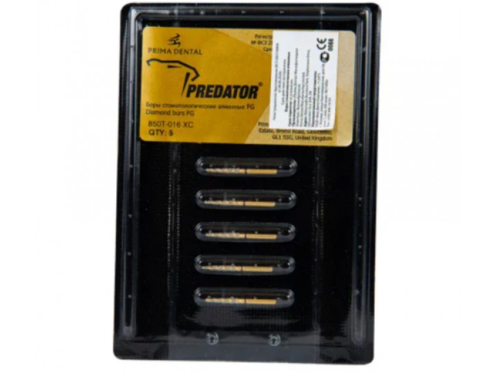 Боры алмазные FG DPR 850T-016 XC, 5 шт.