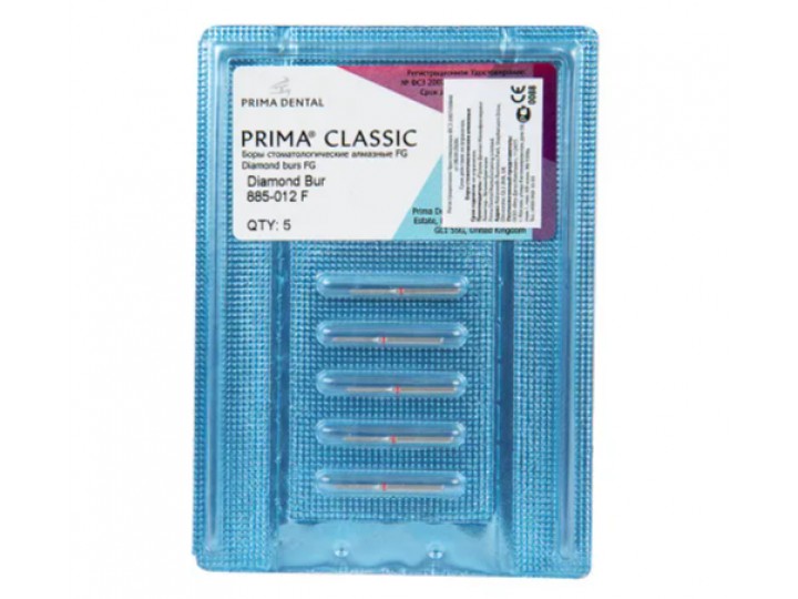 Боры алмазные FG 885-012 F, 5 шт.