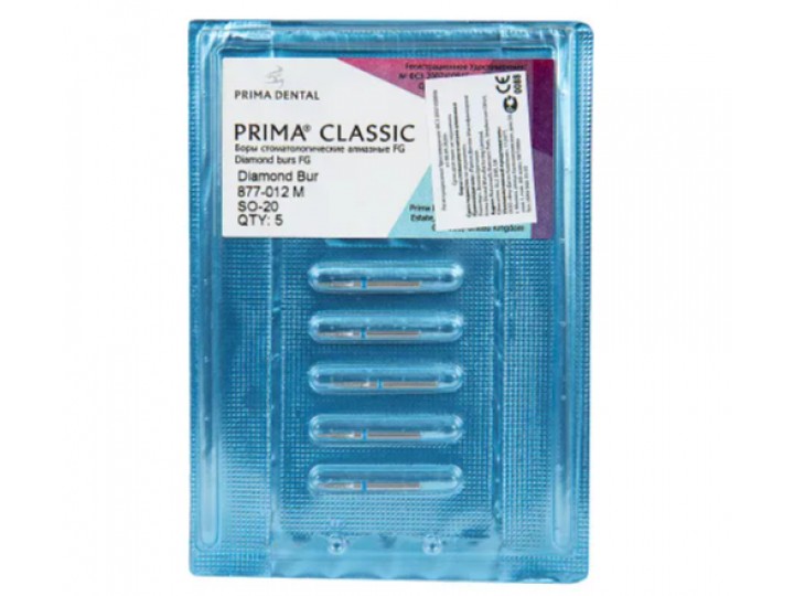 Боры алмазные FG 877-012 M / SO-20, 5 шт.