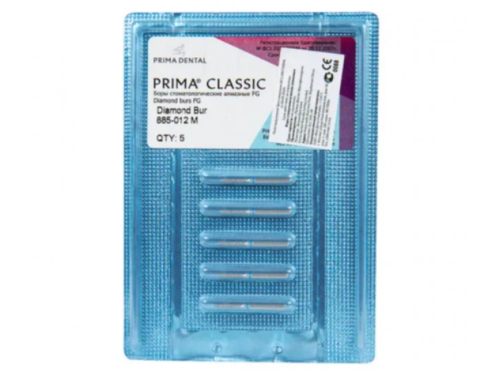 Боры алмазные FG 885-012 M, 5 шт.