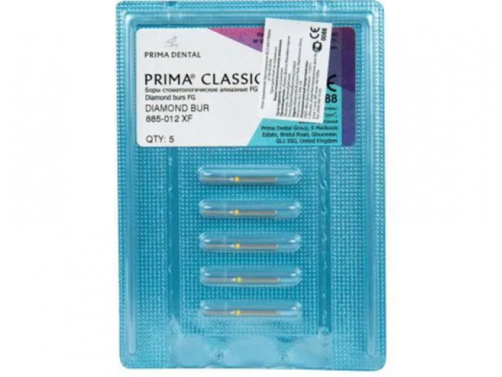 Боры алмазные FG 885-012 XF, 5 шт.