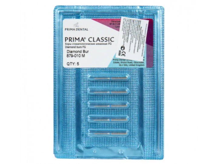 Боры алмазные FG 879-010 M, 5 шт.