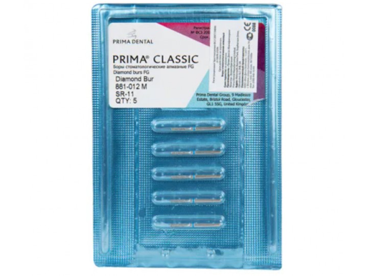 Боры алмазные FG 881-012 M / SR-11, 5 шт.