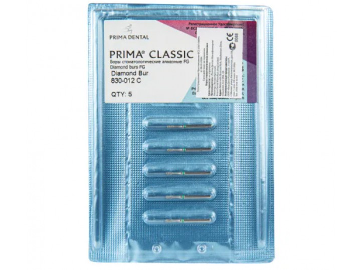 Боры алмазные FG 830-012 C, 5 шт.