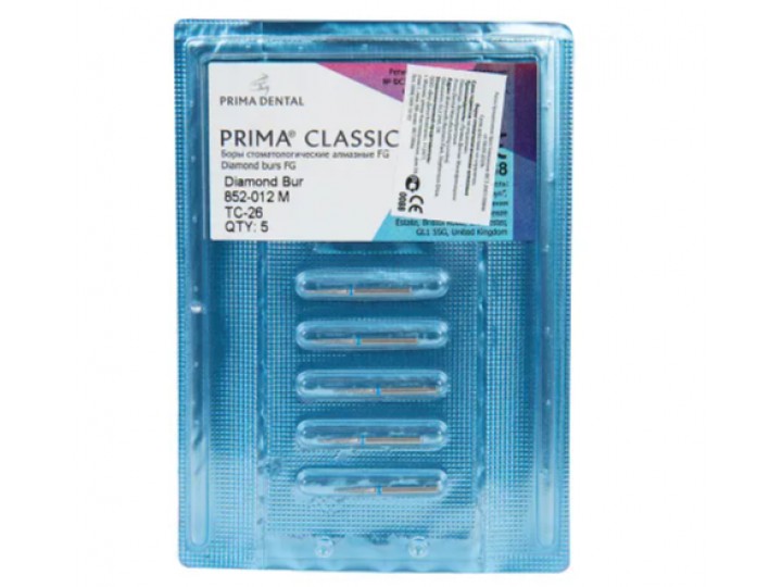 Боры алмазные FG 852-012 M / TC-26, 5 шт.