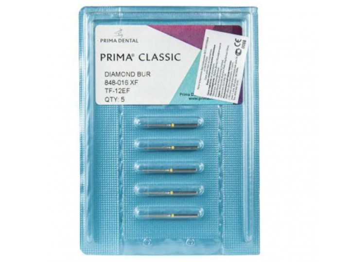 Боры алмазные FG 848-016 EF / TF-12, 5 шт.