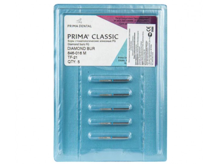 Боры алмазные FG 846-016 M / TF-21, 5 шт.