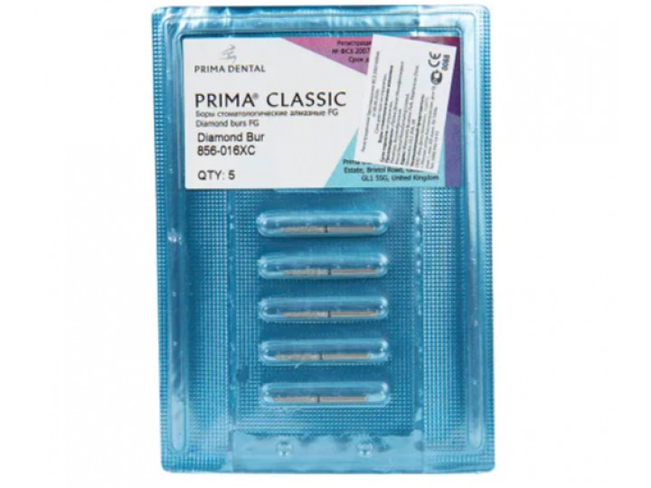 Боры алмазные FG 856-016 XC, 5 шт.