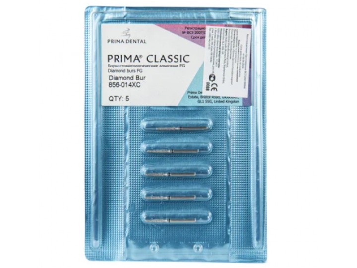 Боры алмазные FG 856-014 XC, 5 шт.