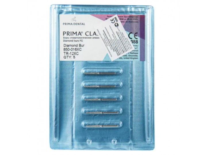 Боры алмазные FG 850-016 XC / TR-12, 5 шт.