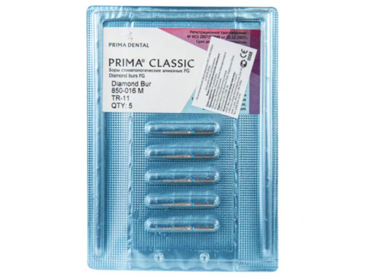 Боры алмазные FG 850-016 M / TR-11, 5 шт.