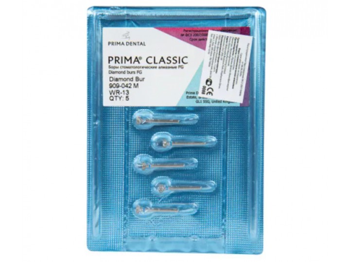 Боры алмазные FG 909-042 M / WR-13, 5 шт.
