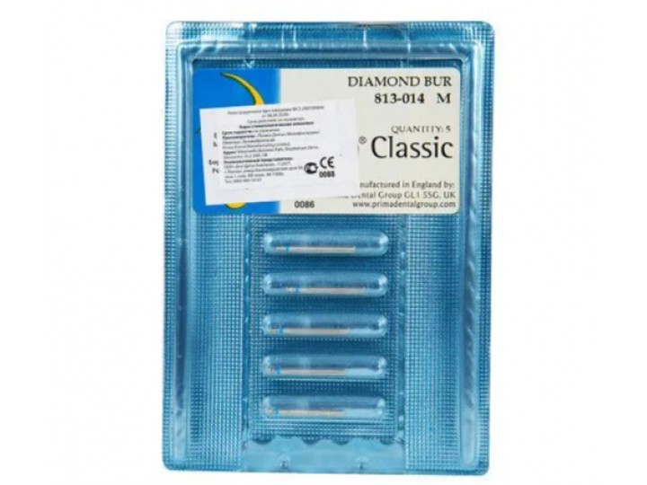 Боры алмазные FG 813-014 M, 5 шт.