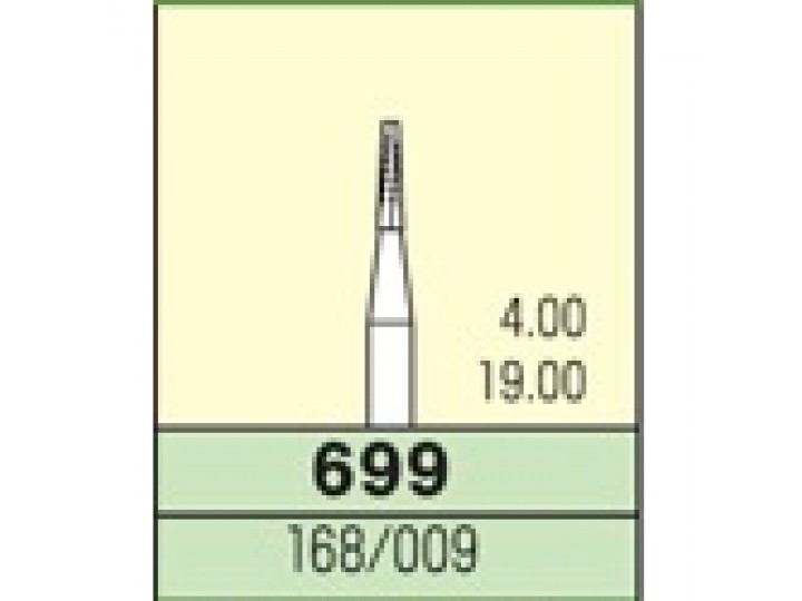 Боры твердосплавные 699 Мани (3 шт.)