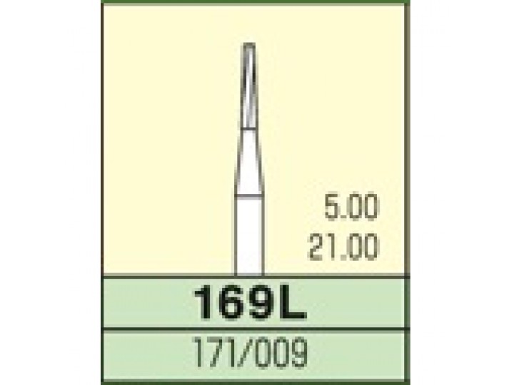 Боры твердосплавные 169L Мани (10 шт.)