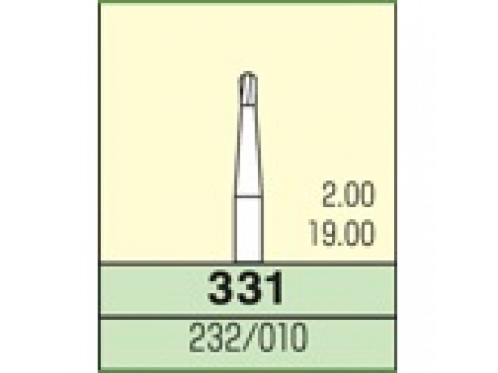 Боры твердосплавные 331 Мани (3 шт.)