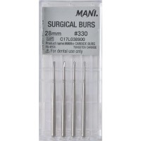 Боры твердосплавные 330 28 мм Мани (4 шт.)