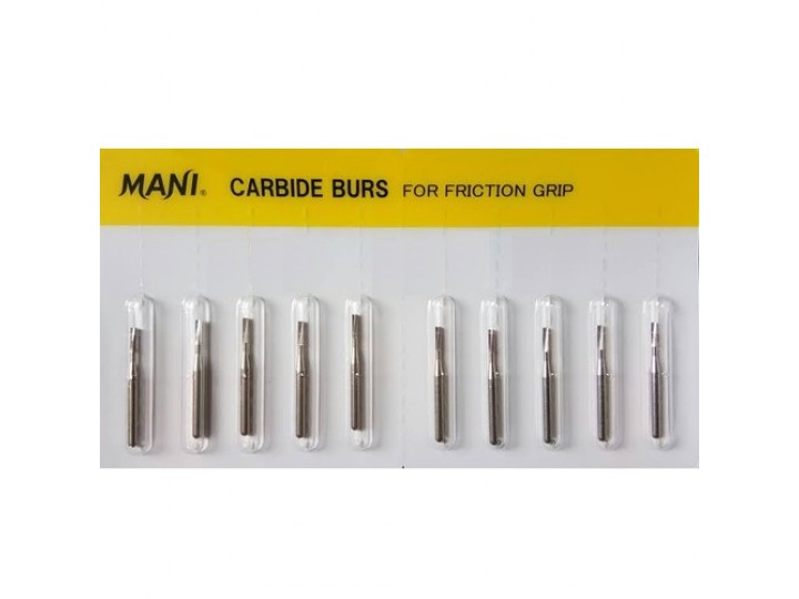 Боры твердосплавные 5 Мани (10 шт.)