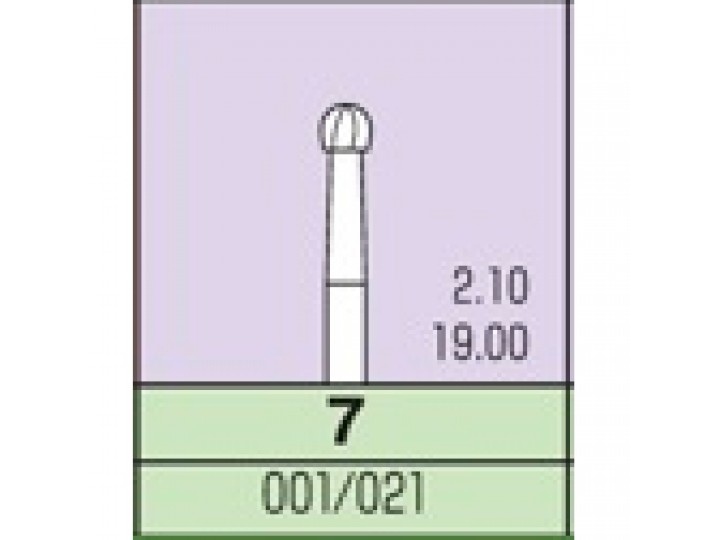 Боры твердосплавные 7 Мани (10 шт.)