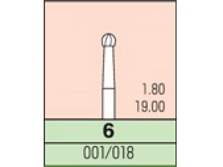 Боры твердосплавные 6 Мани (10 шт.)