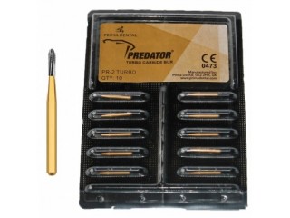 Боры для разрезания коронок Predator-2 Turbo, FG PR-2T (10 шт.)