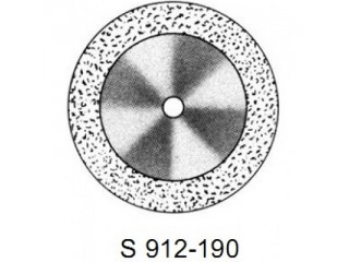 Алмазный диск S 912-190 (Ø 19 мм), Супертонкий XF