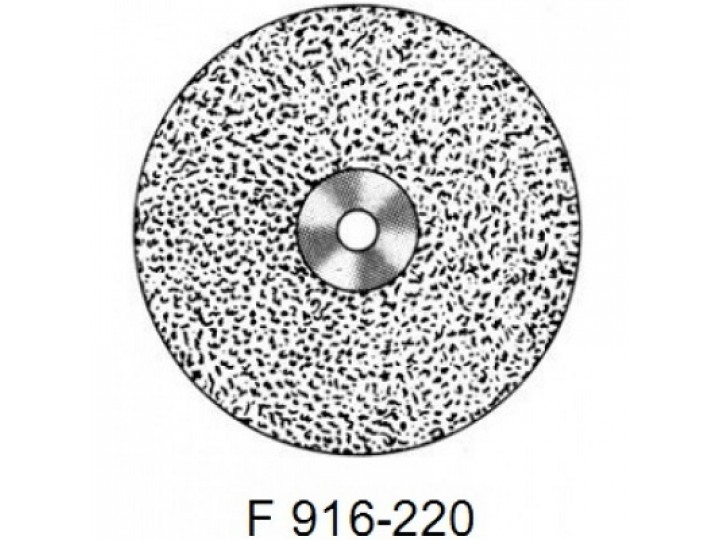 Алмазный диск F 916-220 (Ø 22 мм), Тонкий F