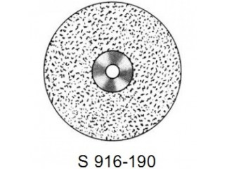 Алмазный диск S 916-190 (Ø 19 мм), Супертонкий XF