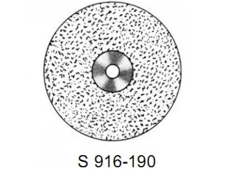 Алмазный диск S 916-190 (Ø 19 мм), Супертонкий XF