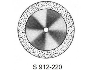 Алмазный диск S 912-220 (Ø 22 мм), Супертонкий XF