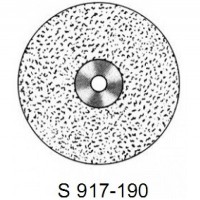 Алмазный диск S 917-190 (Ø 19 мм), Супертонкий XF