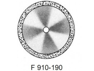 Алмазный диск F 910-190 (Ø 19 мм), Тонкий F