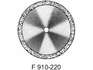 Алмазный диск F 910-220 (Ø 22 мм), Тонкий F
