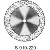 Алмазный диск S 910-220 (Ø 22 мм), Супертонкий XF