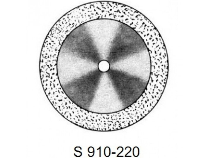 Алмазный диск S 910-220 (Ø 22 мм), Супертонкий XF