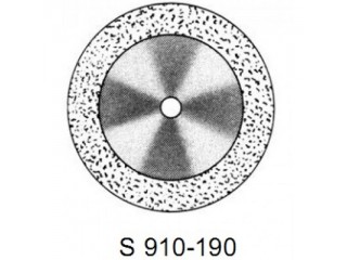 Алмазный диск S 910-190 (Ø 19 мм), Супертонкий XF