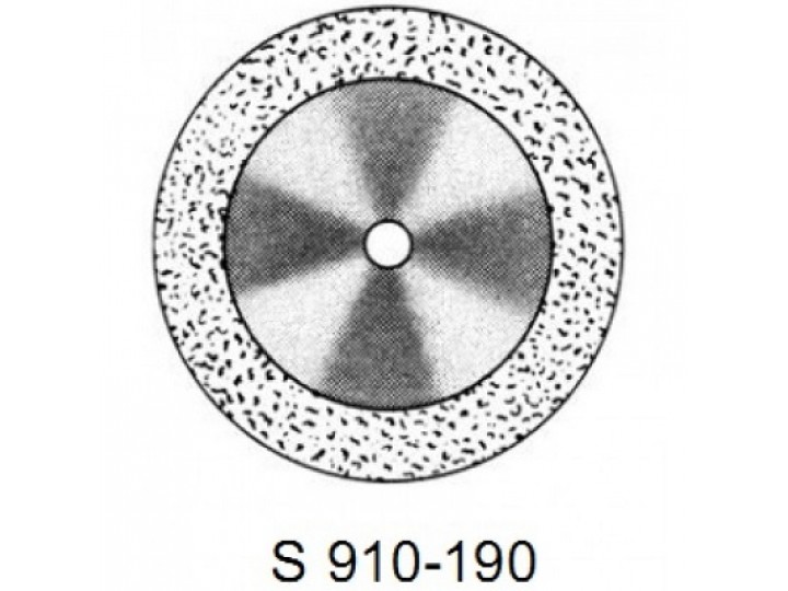 Алмазный диск S 910-190 (Ø 19 мм), Супертонкий XF